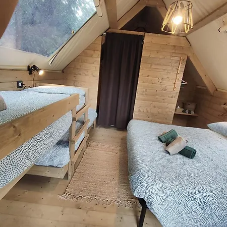 Lüks kamp alanı Lieve Agriglamping Experience